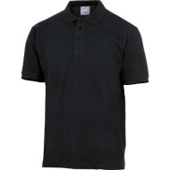 KOSZULKA POLO DELTA PLUS AGRA BAWEŁNIANA CZERWONO CZARNA ROZMIARY S DO 3XL