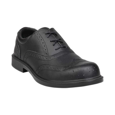 BUTY OCHRONNE DLA MENAGERÓW DELTA PLUS EXECUTIVE S1 SRC, WIZYTOWE, Z PEŁNEJ SKÓRY LICOWEJ CZARNE