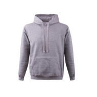 BLUZA ROBOCZA KANGURKA Z KAPTUREM PROCERA, 280G, UNISEX, BAWEŁNA, POLIESTER, SZARA
