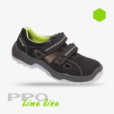 SANDAŁY ROBOCZE PPO LIME LINE 681 S1P SRC CZARNE SANDAŁY ROBOCZE PPO LIME LINE 681 S1P SRC CZARNE