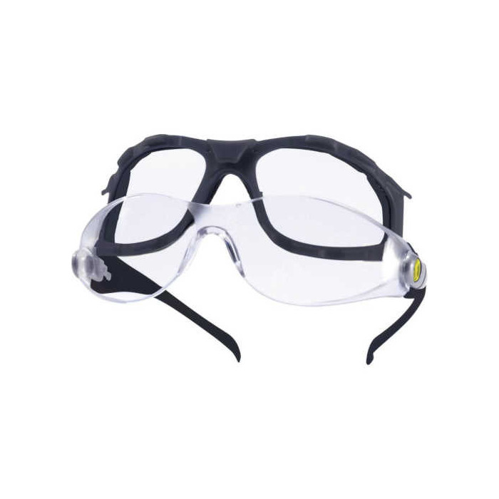 OKULARY OCHRONNE DELTA PLUS PACAYA CLEAR STRAP LYVIZ POLIWĘGLAN PRZEZROCZYSTE