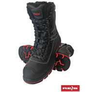 TRZEWIKI ROBOCZE REIS BRGRENLAND SB Z PODNOSKIEM OCIEPLANE ANTYPOŚLIZGOWE CZARNE