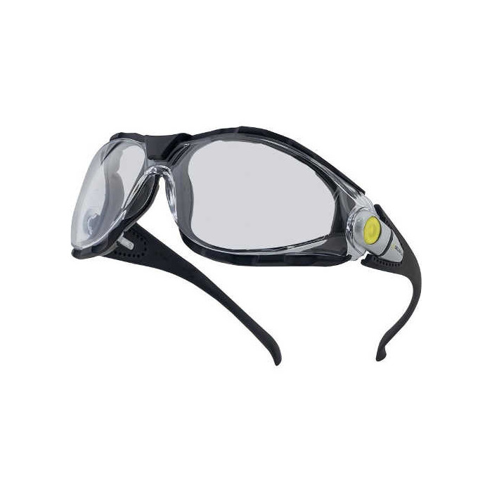 OKULARY OCHRONNE DELTA PLUS PACAYA LYVIZ REGULOWANE FILTR UV NIERYSUJĄCE BEZBARWNE SZKŁA