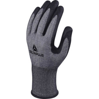 RĘKAWICE ROBOCZE DELTA PLUS VENICUT F XTREM CUT TOUCH ANTYPRZECIĘCIOWE POWLEKANE NITRYLEM TPU GRANATOWO-CZARNE