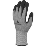 RĘKAWICE ANTYPRZECIĘCIOWE DELTA PLUS VENICUTF01 F XTREM CUT POWLEKANE NITRYLEM SZARO-CZARNE