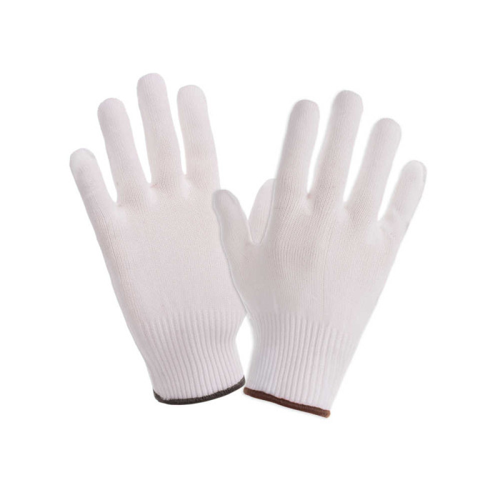 RĘKAWICE ROBOCZE PROCERA X-POLYCLEAN, POLIAMIDOWE, NIEPYLĄCE, DO PRAC MANUALNYCH, BIAŁE