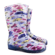 KALOSZE MIEJSKIE DEMAR RAINNY PRINT D 0054, DAMSKIE, PVC, NADRUK BRATEK MIX