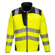 KURTKA ROBOCZA PORTWEST PRW-T402 OSTRZEGAWCZA SOFTSHELLOWA ŻÓŁTO-CZARNA