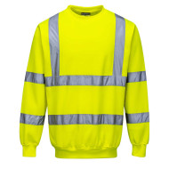 BLUZA ROBOCZA PORTWEST PRW-B305YER OSTRZEGAWCZA ROZPINANA ŻÓŁTA