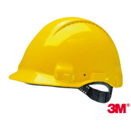 HEŁM BUDOWLANY 3M G3000 SOLARIS, WENTYLOWANY, ODWRACANA WIĘŹBA, ABS, ŻÓŁTY