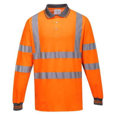 KOSZULKA POLO COTTON COMFORT PORTWEST PRW-S271ORR OSTRZEGAWCZA Z DŁUGIMI RĘKAWAMI ODDYCHAJĄCA POMARAŃCZOWA KOSZULKA POLO COTTON COMFORT PORTWEST PRW-S271ORR OSTRZEGAWCZA Z DŁUGIMI RĘKAWAMI ODDYCHAJĄCA POMARAŃCZOWA