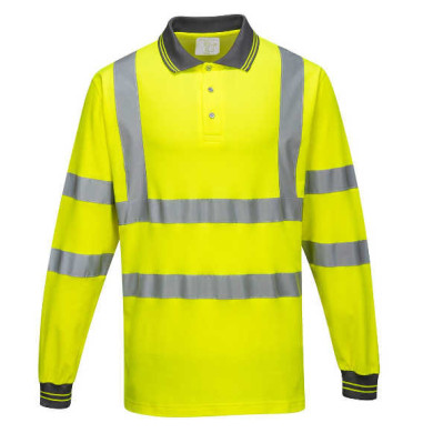 KOSZULKA POLO COTTON COMFORT PORTWEST PRW-S271YER OSTRZEGAWCZA Z DŁUGIMI RĘKAWAMI ODDYCHAJĄCA ŻÓŁTA KOSZULKA POLO COTTON COMFORT PORTWEST PRW-S271YER OSTRZEGAWCZA Z DŁUGIMI RĘKAWAMI ODDYCHAJĄCA ŻÓŁTA