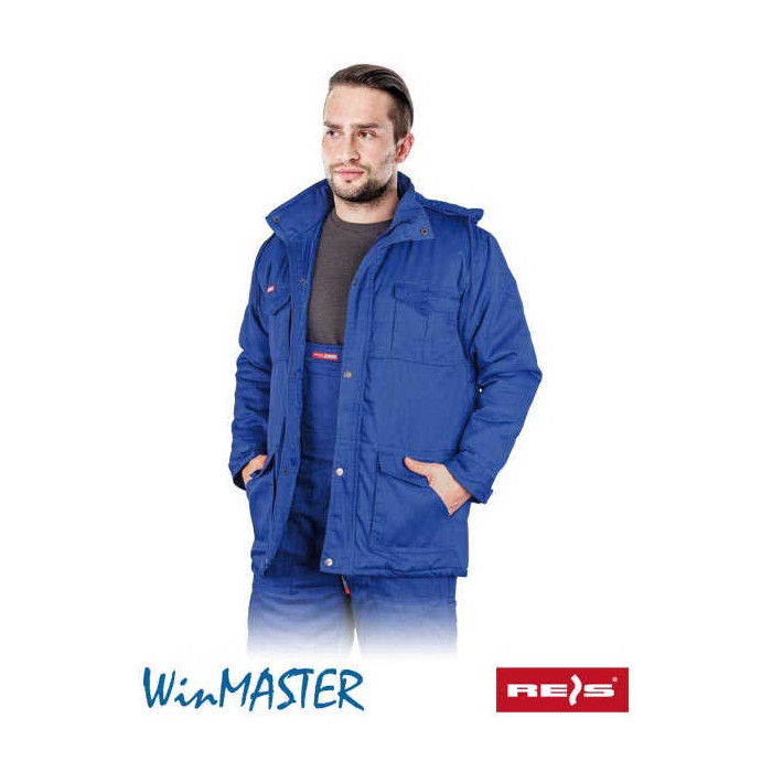KURTKA ROBOCZA REIS WINMASTER MASTER OCIEPLANA PRZEDŁUŻANA NIEBIESKA