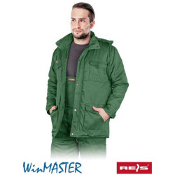 KURTKA ROBOCZA REIS WINMASTER MASTER OCIEPLANA PRZEDŁUŻANA ZIELONA
