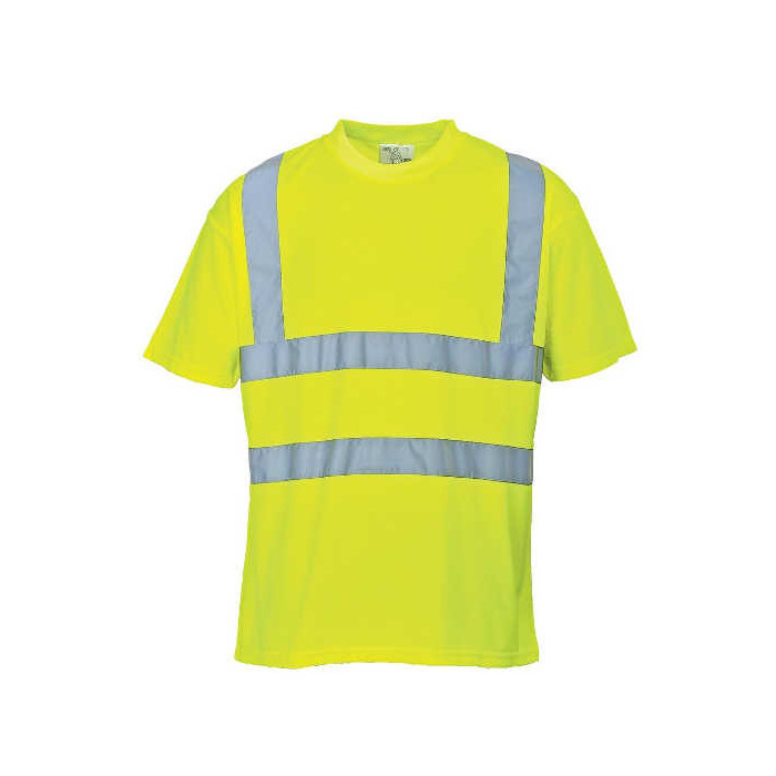 T-SHIRT PORTWEST PRW-S478YER OSTRZEGAWCZY ŻÓŁTY