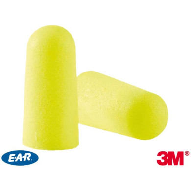 WKŁADKI PRZECIWHAŁASOWE 3M E-A-R SOFT 3M-ES-01-001 NEONOWE SNR 36dB OP. 250 PAR SELEDYNOWE