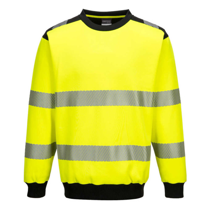 BLUZA ROBOCZA PORTWEST PW3 PRW-PW379 OSTRZEGAWCZA ŻÓŁTO-CZARNA