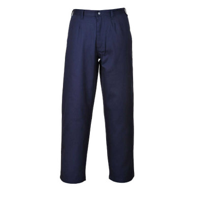 SPODNIE ROBOCZE PORTWEST BIZFLAME PRO FR36 TRUDNOPALNE DO PASA GRANATOWE