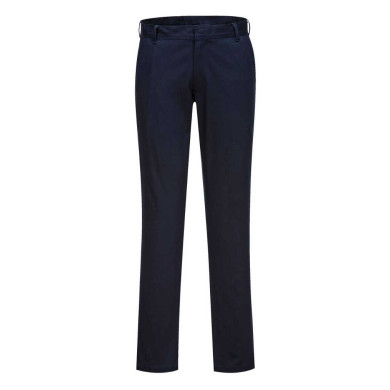 SPODNIE ROBOCZE CHINO STRETCH PORTWEST PRW-S232DNR DO PASA CIEMNOGRANATOWE