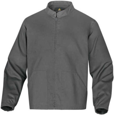 BLUZA ROBOCZA DELTA PLUS PALAOS PALIGVE 100% BAWEŁNA SZARA OCHRONNA
