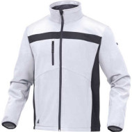BLUZA ROBOCZA DELTA PLUS LULEA2 SOFTSHELLOWA SZARO POMARAŃCZOWA PRAKTYCZNA