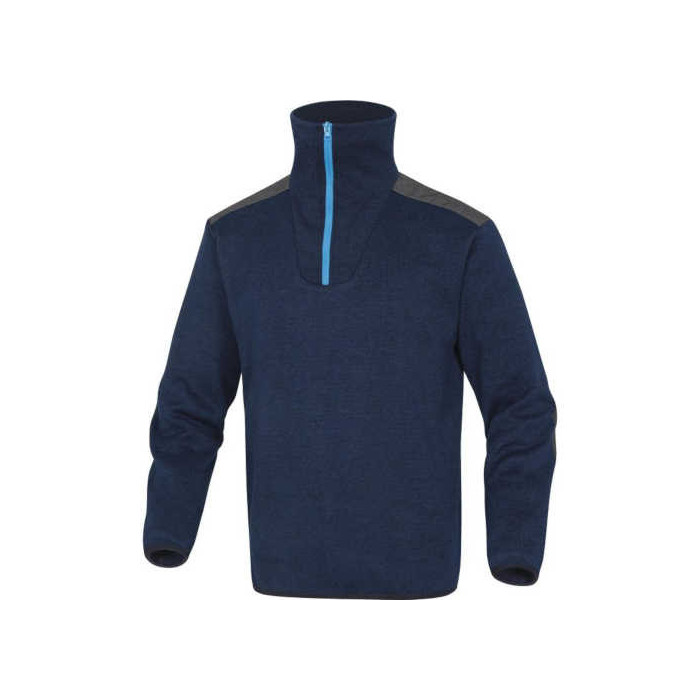 BLUZA ROBOCZA DELTA PLUS MARMOT PULOWER Z POLARU GRANATOWA
