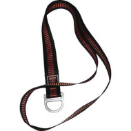 PĘTLA KOTWICZĄCA DELTA PLUS LV102100 1M CZARNO-POMARAŃCZOWA