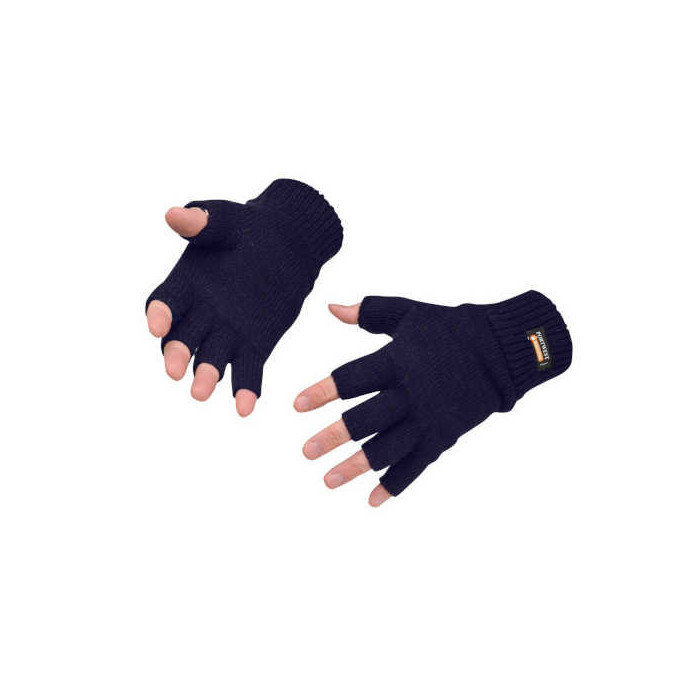 RĘKAWICE PORTWEST GL14 BEZ PALCÓW OCIEPLANE INSULATEXEM 100% DZIANINA AKRYLOWA GRANATOWE