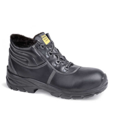 TRZEWIKI ROBOCZE DEMAR GLOSS UP 2 WINTER 7255 S3 CI SRC, OCIEPLANE, Z PODNOSKIEM, CZARNE