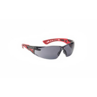 OKULARY OCHRONNE BOLLE SAFETY RUSH+ PRZECIWSŁONECZNE, POLIWĘGLAN, ANTI-SCRATCH, ANTI-FOG, OCHRONA UVA/UVB