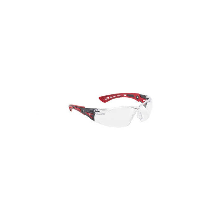 OKULARY OCHRONNE BOLLE SAFETY RUSH+ PRZEZROCZYSTE, POLIWĘGLAN, ANTI-SCRATCH, ANTI-FOG, OCHRONA UVA/UVB