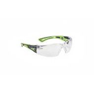 OKULARY OCHRONNE BOLLÈ SAFETY RUSH PRZECIWSŁONECZNE, POLIWĘGLAN, ANTI-SCRATCH, ANTI-FOG, OCHRONA UVA/UVB – PRZYDYMIONE Z PASKIEM