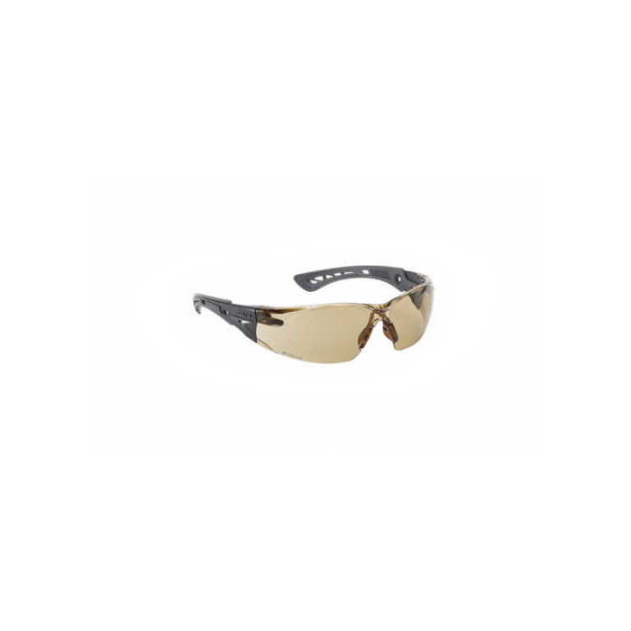 OKULARY OCHRONNE BOLLÈ SAFETY RUSH+ TWILIGHT POLIWĘGLAN PRZYCIEMNIONE SPORTOWE OCHRONA NIEBIESKIEGO ŚWIATŁA