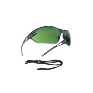 OKULARY OCHRONNE BOLLE SAFETY SLAM SHADE 3 SPAWALNICZE ZIELONO-CZARNE LEKKIE SPORTOWE OCHRONA UV IR