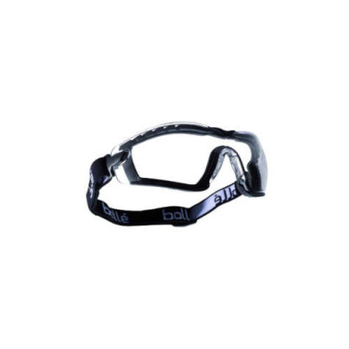 GOGLE OCHRONNE BOLLE SAFETY COBRA PRZEZROCZYSTE POLIWĘGLAN, OCHRONNE, ANTI-FOG, ANTI-SCRATCH, SPORTOWY DESIGN