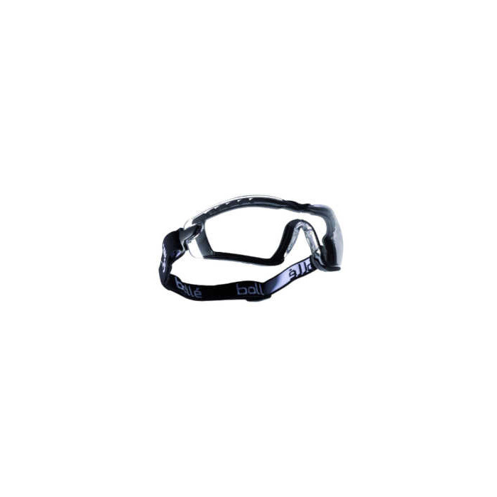 GOGLE OCHRONNE BOLLE SAFETY COBRA PRZEZROCZYSTE POLIWĘGLAN, OCHRONNE, ANTI-FOG, ANTI-SCRATCH, SPORTOWY DESIGN