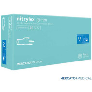 RĘKAWICE NITRYLOWE MERCATOR MEDICAL RMM-NITBASIC BEZPUDROWE OP.100 SZT. GRANATOWE