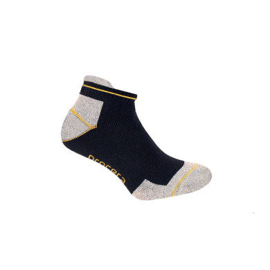 SKARPETY ROBOCZE PROCERA SNEAKER WORK SOCKS STOPKI KRÓTKIE CZARNO SZARO ŻÓŁTE ODPORNE KOMFORTOWE