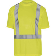 KOSZULKA T-SHIRT DELTA PLUS COMET OSTRZEGAWCZA POMARAŃCZOWA KLASA 2 ODBLASKOWA S-3XL