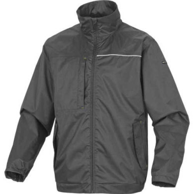 KURTKA ROBOCZA DELTA PLUS LITE LEKKA WIATRÓWKA PRZECIWDESZCZOWA SZARO-ZIELONA S-3XL