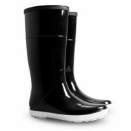 KALOSZE DEMAR AVENEW HAWAI LADY B 0075, DAMSKIE, BŁYSZCZĄCE, CZARNE