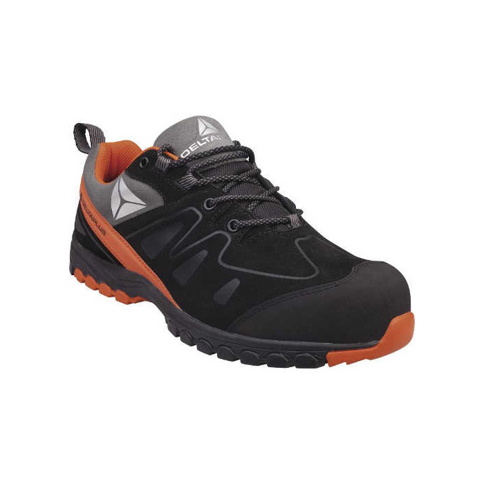 PÓŁBUTY ROBOCZE DELTA PLUS SPORTSWEAR BROOKLYN S3 SRC CZARNO-POMARAŃCZOWE