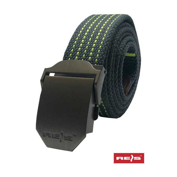 PASEK ROBOCZY REIS BELT-STRIP DO SPODNI CANVAS SZARO-SELEDYNOWY