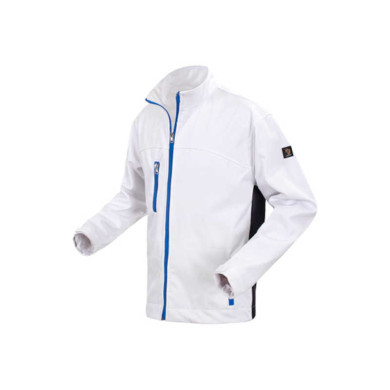 KURTKA ROBOCZA PROCERA SOFTSHELL BIAŁA WODOOCHRONNA OCHRONNA NA SEZON