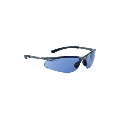 OKULARY OCHRONNE BOLLE SAFETY CONTOUR CLEAR PRZYCIEMNIANE CZARNE LEKKIE KOMFORTOWE ANTYSTATYCZNE