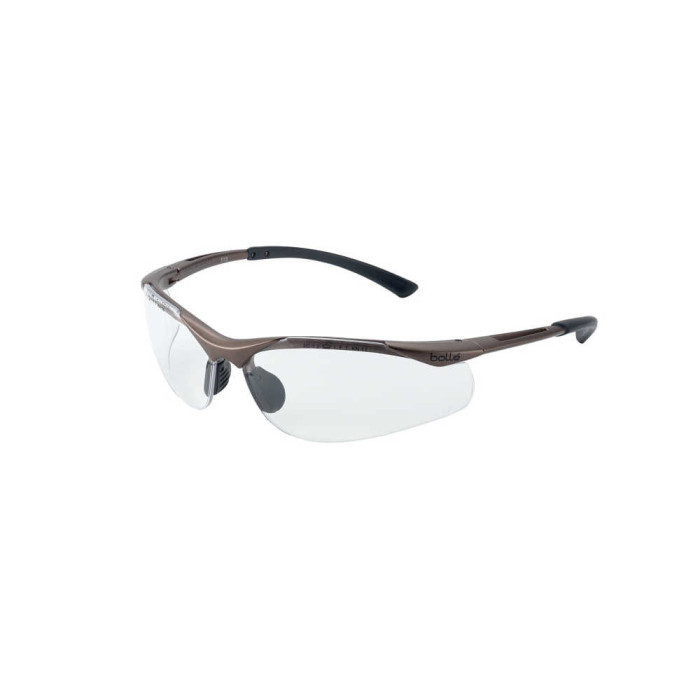 OKULARY OCHRONNE BOLLE SAFETY CONTOUR CLEAR PRZEZROCZYSTE