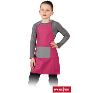 FARTUCH DLA DZIECI REIS FKINDER 45X55 DZIECIĘCY 180 g/m2 BEŻOWO-BRĄZOWY