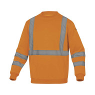 BLUZA ROBOCZA DELTA PLUS ASTRAL OSTRZEGAWCZA ŻÓŁTA MOLTON POLIESTER BAWEŁNA