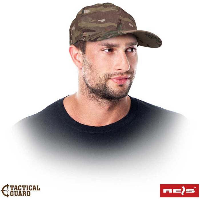 CZAPKA LETNIA REIS TACTICAL GUARD TG-CAP Z DASZKIEM MORO