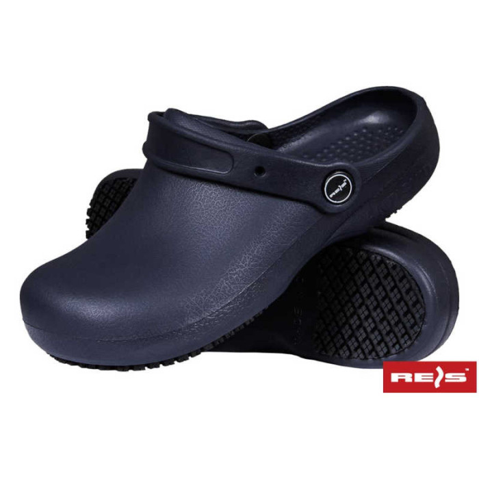 KLAPKI ROBOCZE REIS BCREN G Z TWORZYWA EVA GRANATOWE